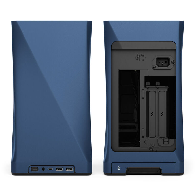 Fractal Design Era 2 Mini-ITX kabinett valnøttpanel - Fractal Design