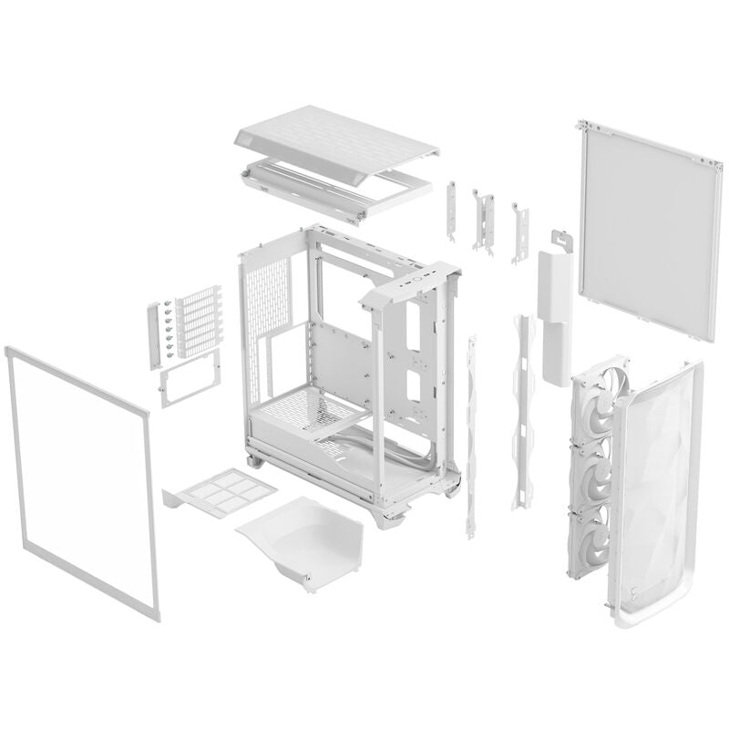 Fractal Design Meshify 3 kabinett midtårn E-ATX TG - Fractal Design