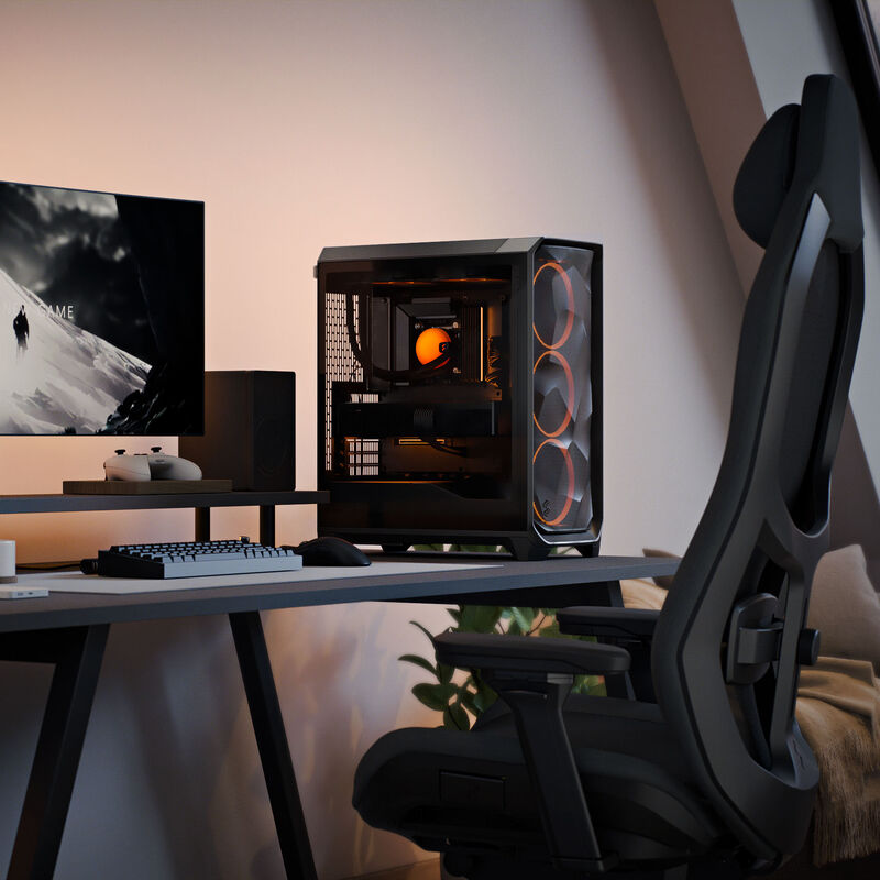 Fractal Design Meshify 3 TG Light kabinett midtårn E-ATX - Fractal Design