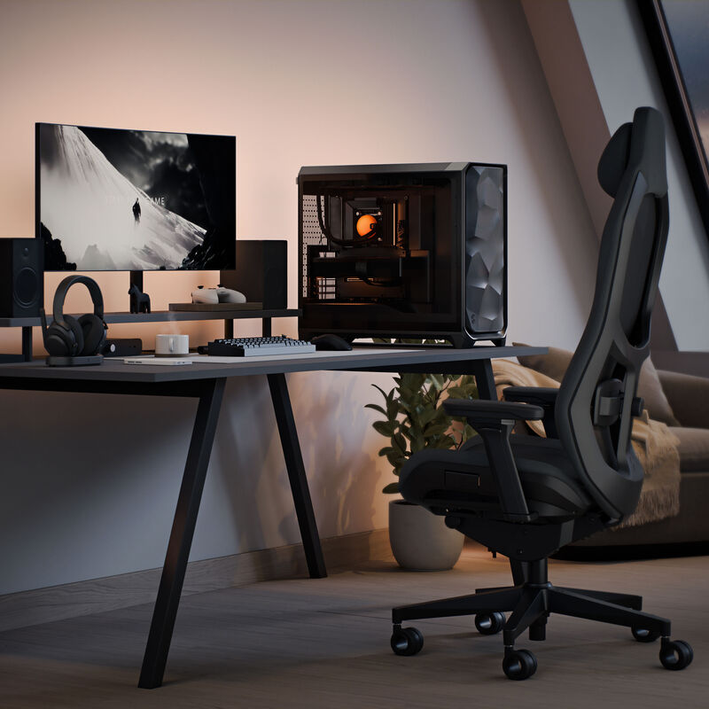 Fractal Design Meshify 3 XL fulltårn kabinett E-ATX herdet glass - Fractal Design