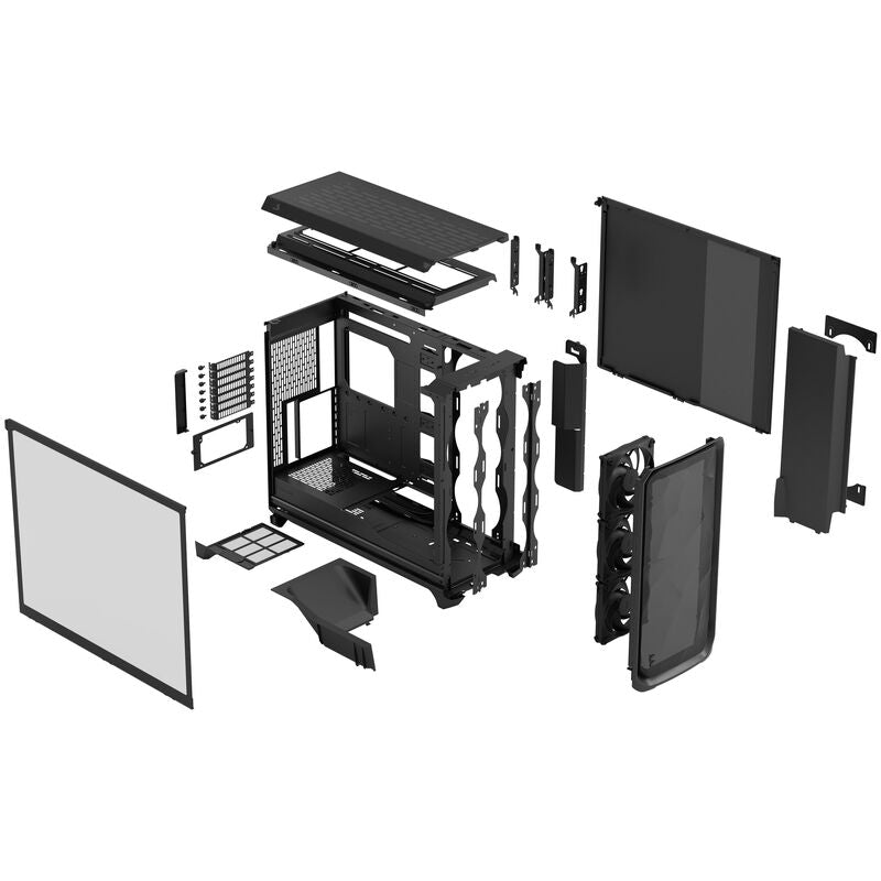 Fractal Design Meshify 3 XL fulltårn kabinett E-ATX herdet glass - Fractal Design