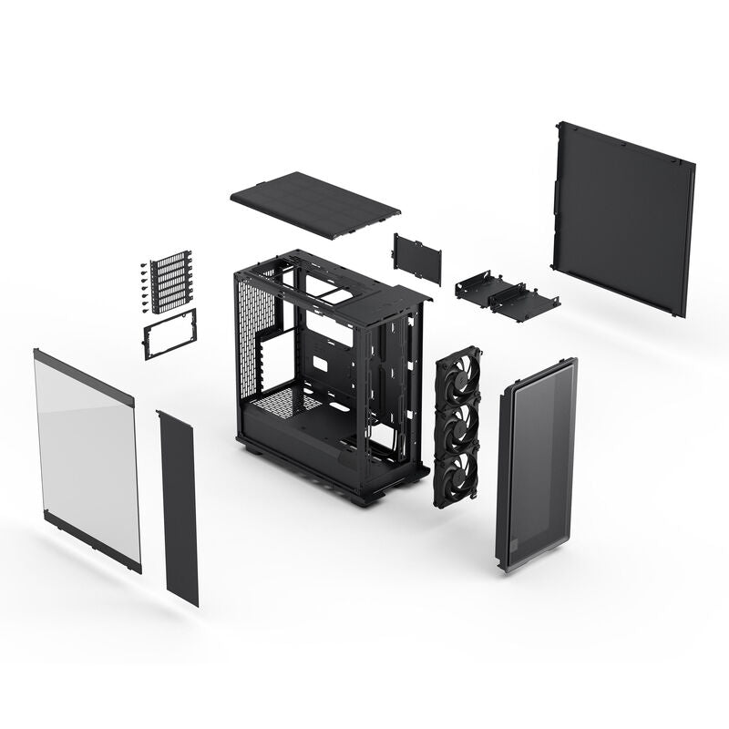Fractal Design Epoch TG Light Tint kabinett midtårn ATX - Fractal Design