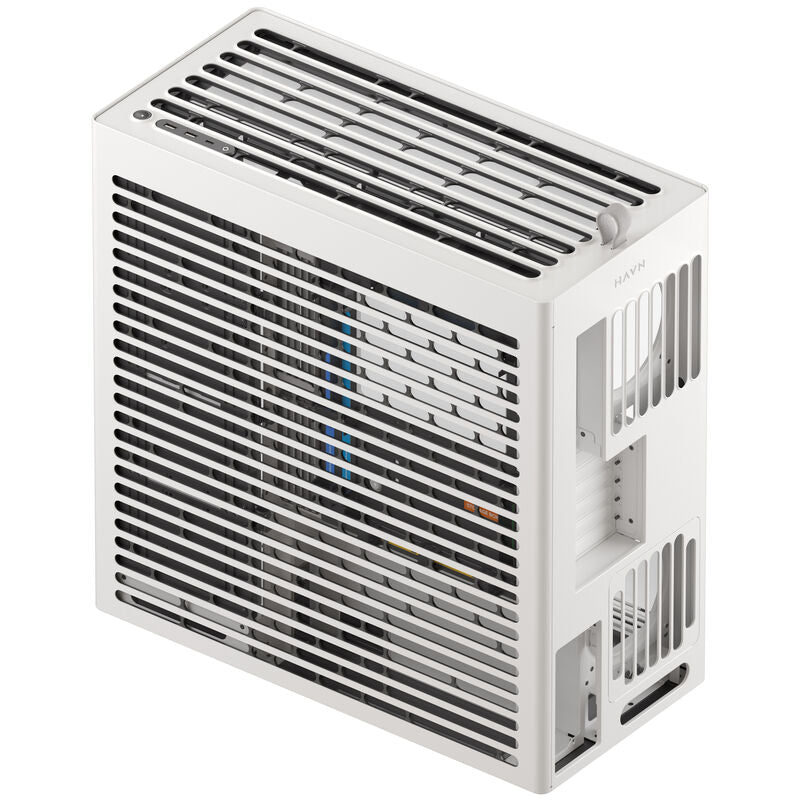 HAVN HS 420 VGPU kabinett midtårn E-ATX PCIe 5.0 riser hvit - HAVN