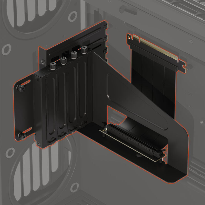 HAVN HS 420 vertikal GPU-støtte hvit PCIe 5.0 - HAVN