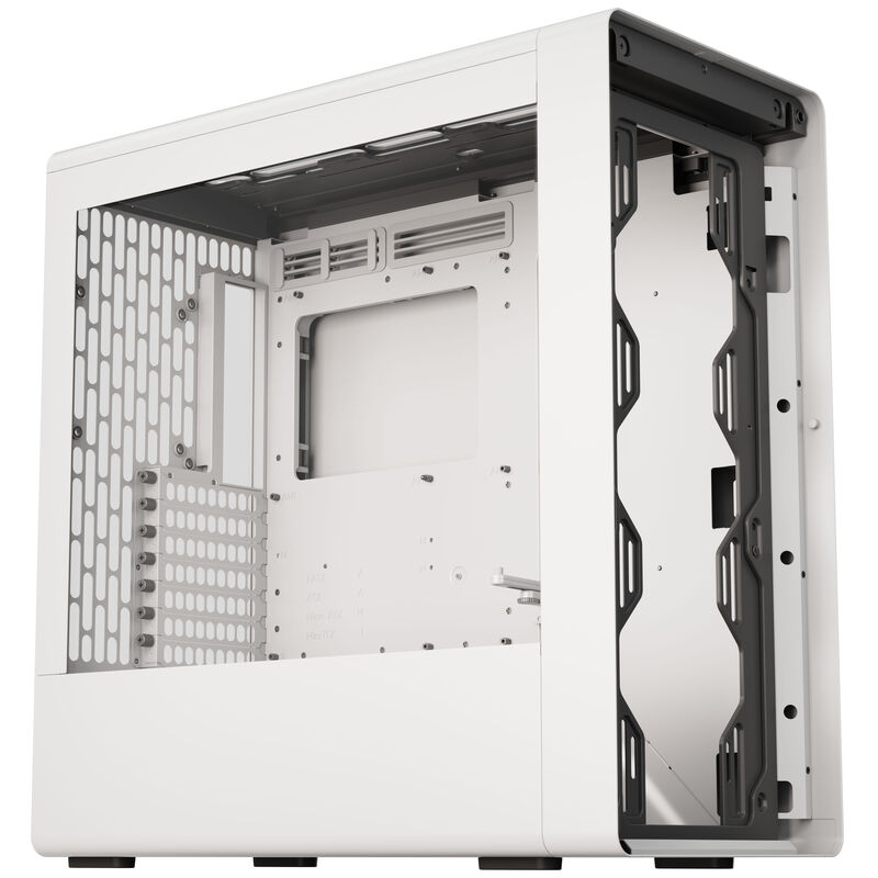 HAVN BF 360 kabinett midtårn E-ATX herdet glass svart - HAVN