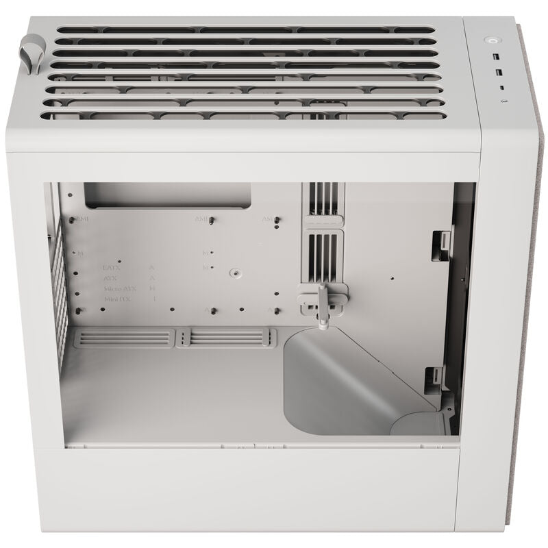 HAVN BF 360 kabinett midtårn E-ATX herdet glass svart - HAVN