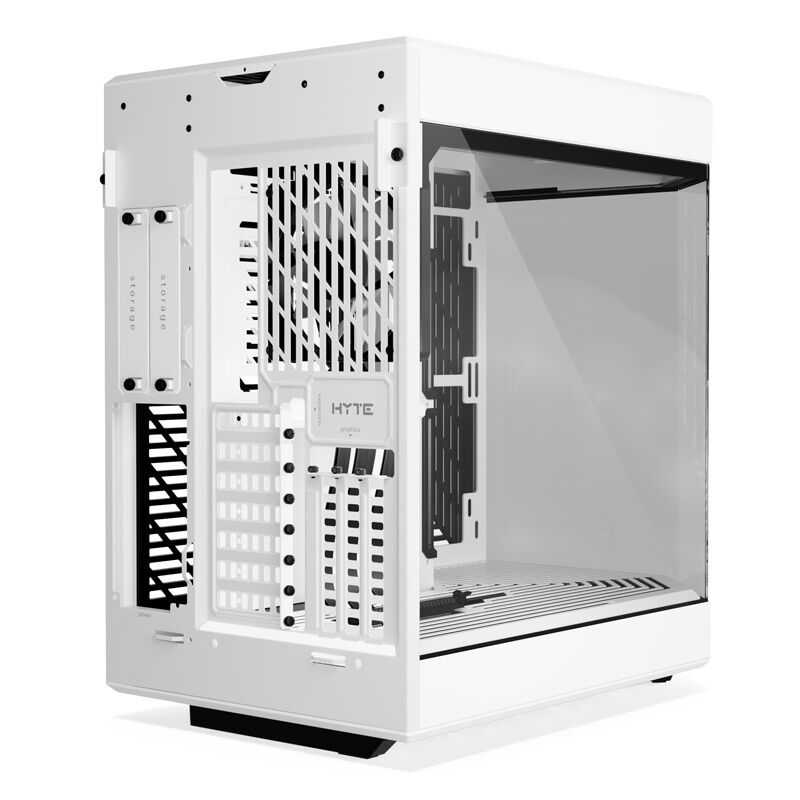 HYTE Y60 kabinett midtårn herdet glass svart PCIe 4.0 riser - HYTE