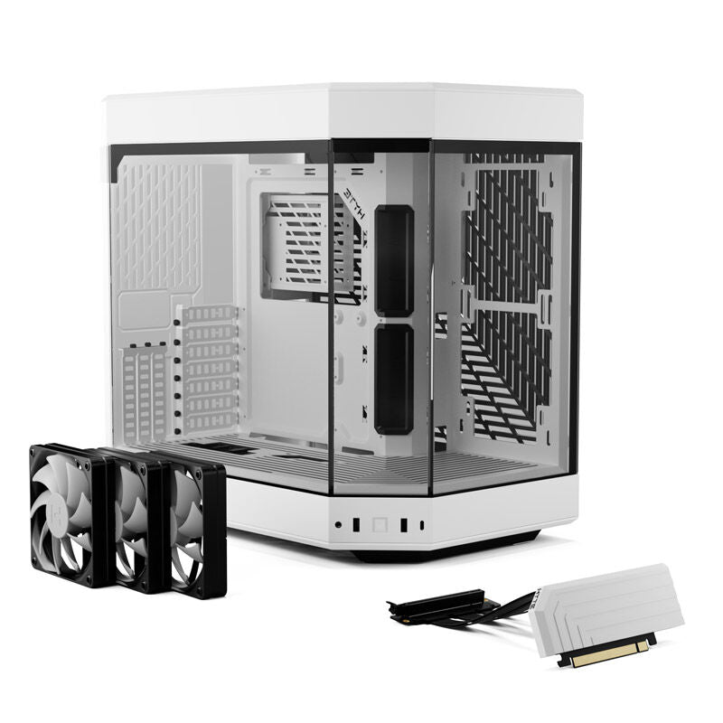 HYTE Y60 kabinett midtårn herdet glass svart PCIe 4.0 riser - HYTE
