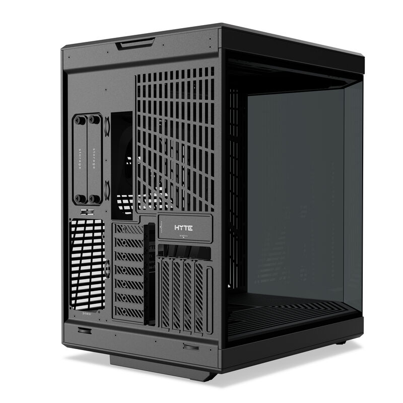 Hyte Y70 kabinett midtårn E-ATX herdet glass svart/rød - Hyte