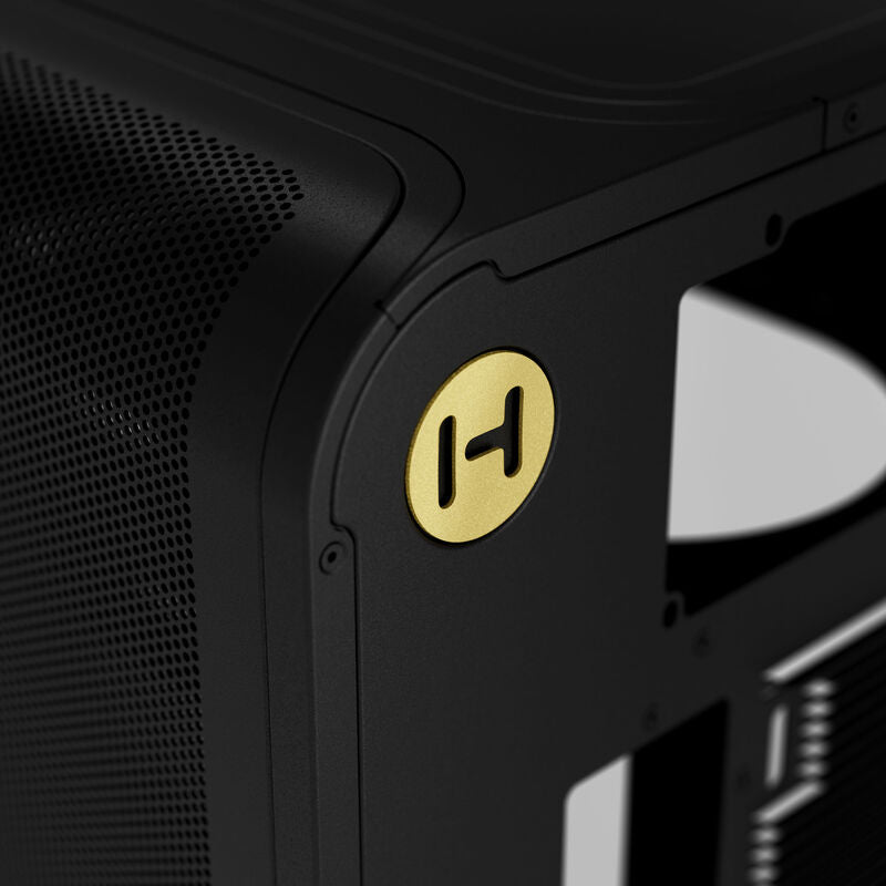 HYTE X50 kabinett midtårn E-ATX Pitch Black - HYTE