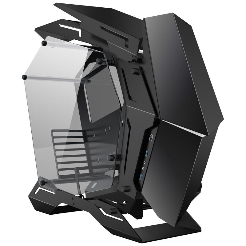 Jonsbo MOD3 fulltårn showcase-kabinett herdet glass hvit - Jonsbo