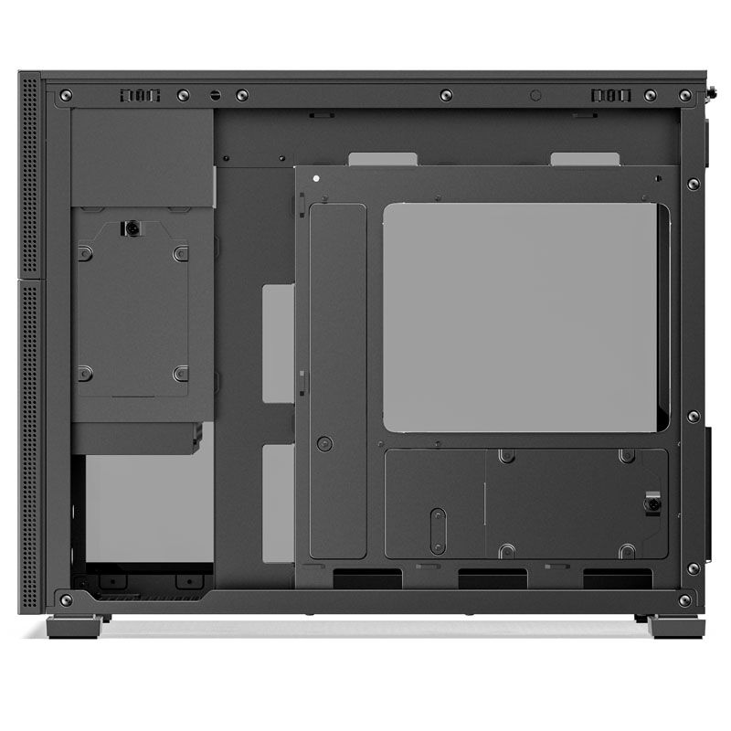 Jonsbo D31 MESH kabinett Micro-ATX herdet glass hvit - Jonsbo