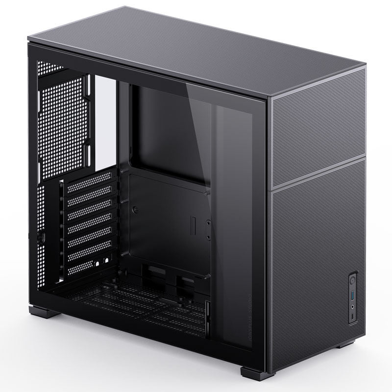Jonsbo D41 Mesh ATX kabinett midtårn herdet glass svart - Jonsbo