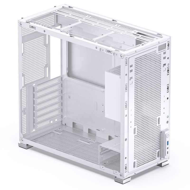 Jonsbo D41 Mesh ATX kabinett midtårn herdet glass svart - Jonsbo