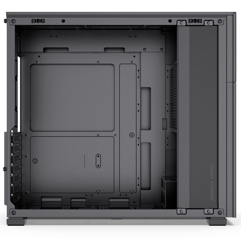 Jonsbo D41 Screen kabinett midtårn ATX herdet glass hvit - Jonsbo