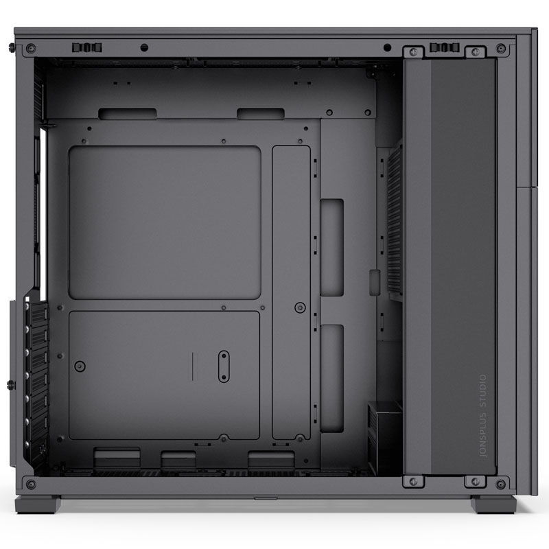 Jonsbo D41 Screen kabinett midtårn ATX herdet glass hvit - Jonsbo