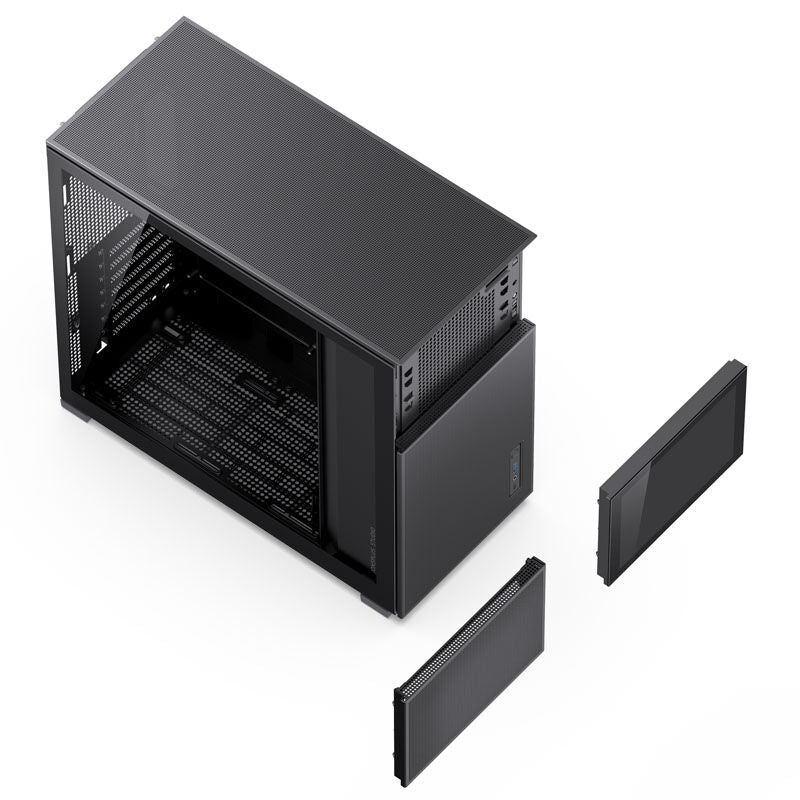 Jonsbo D41 MESH Screen kabinett midtårn ATX herdet glass hvit - Jonsbo