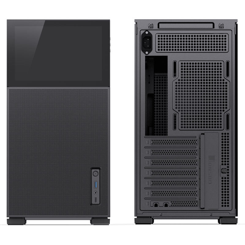 Jonsbo D41 MESH Screen kabinett midtårn ATX herdet glass hvit - Jonsbo