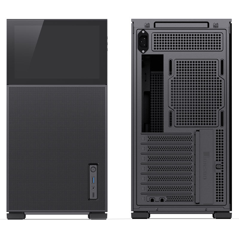 Jonsbo D41 MESH Screen kabinett midtårn ATX herdet glass hvit - Jonsbo