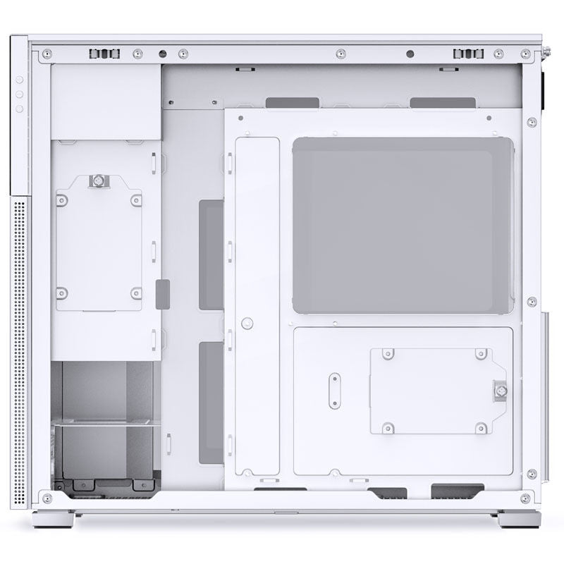 Jonsbo D41 MESH Screen kabinett midtårn ATX herdet glass hvit - Jonsbo