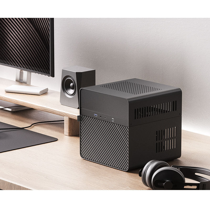 Jonsbo N2 Mini-ITX NAS kabinett svart 5x 3,5" Hot-Swap - Jonsbo
