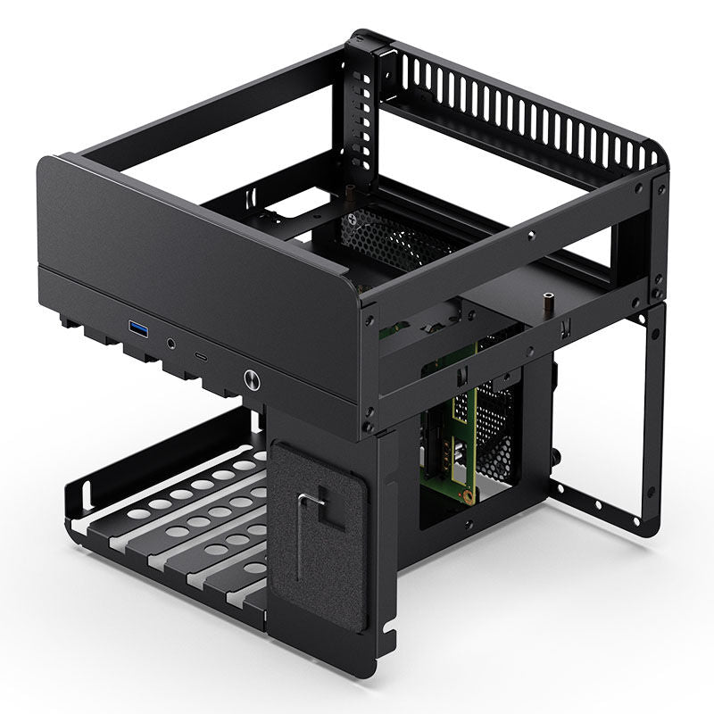 Jonsbo N2 Mini-ITX NAS kabinett svart 5x 3,5" Hot-Swap - Jonsbo