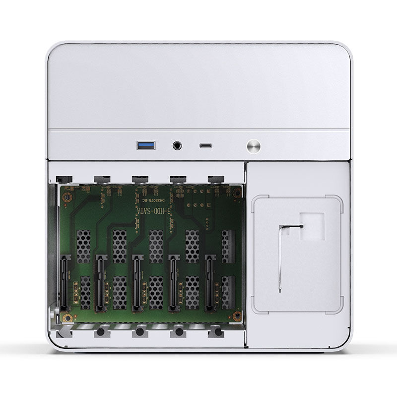 Jonsbo N2 Mini-ITX NAS kabinett svart 5x 3,5" Hot-Swap - Jonsbo
