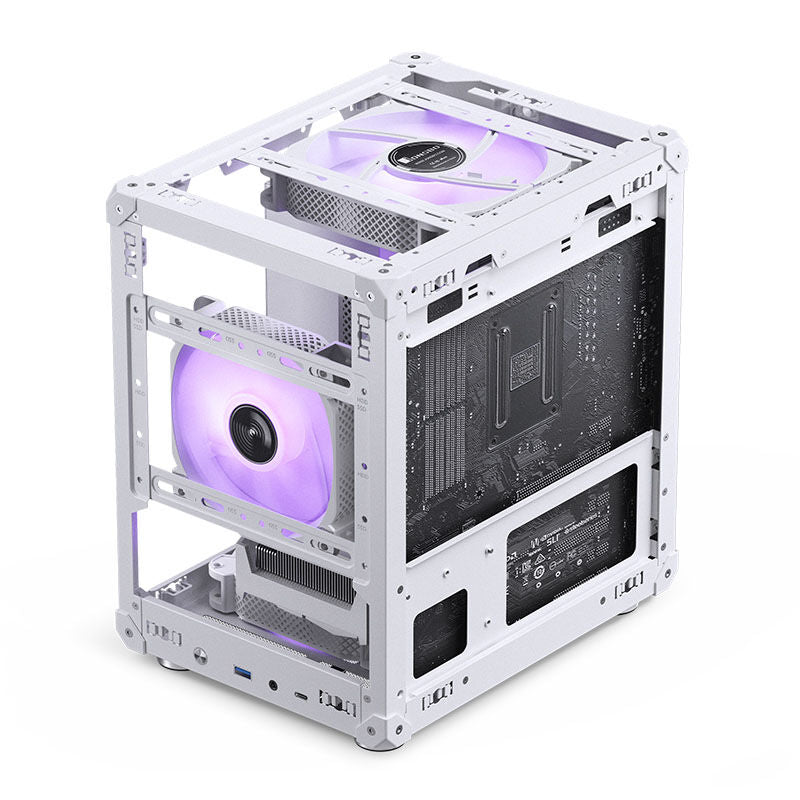 Jonsbo C6 kabinett minitårn Micro-ATX mesh svart - Jonsbo