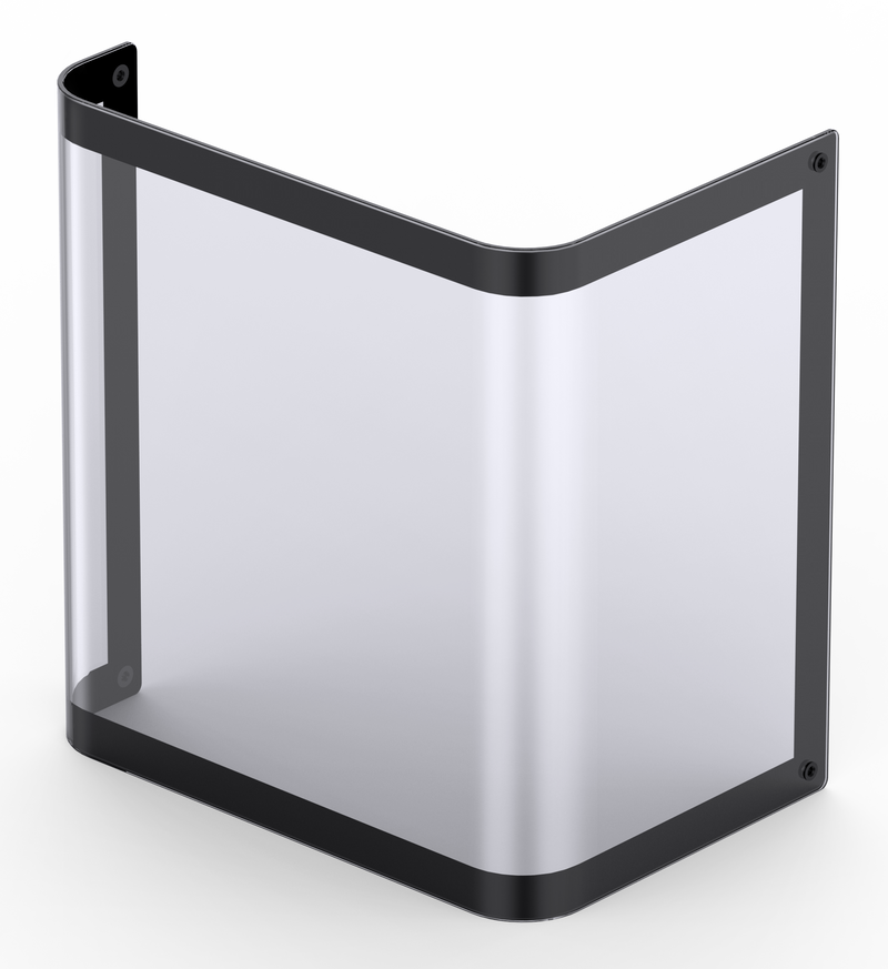 Jonsbo TK-1 2.0 kabinett Micro-ATX herdet glass svart - Jonsbo