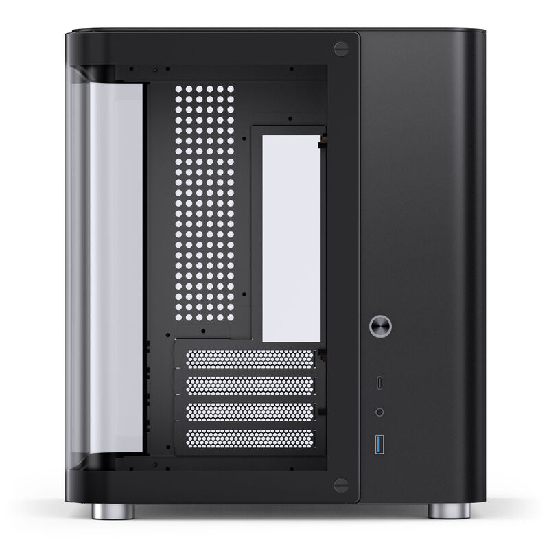 Jonsbo TK-1 2.0 kabinett Micro-ATX herdet glass svart - Jonsbo