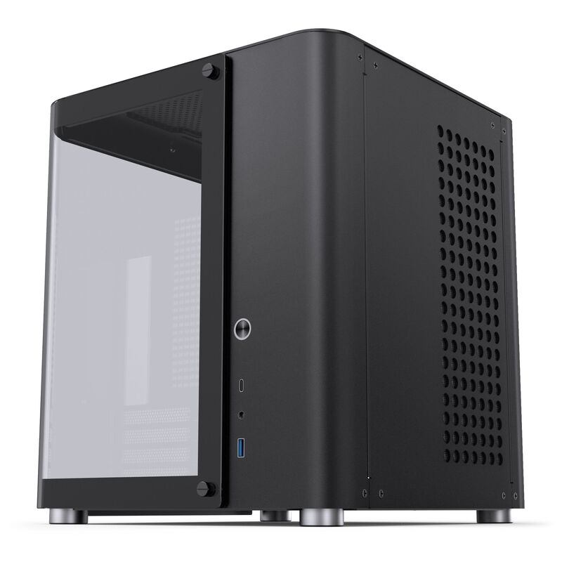 Jonsbo TK-1 2.0 kabinett Micro-ATX herdet glass svart - Jonsbo