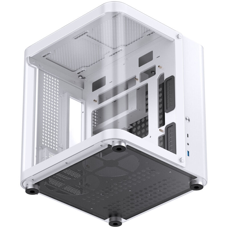 Jonsbo TK-1 2.0 kabinett Micro-ATX herdet glass svart - Jonsbo