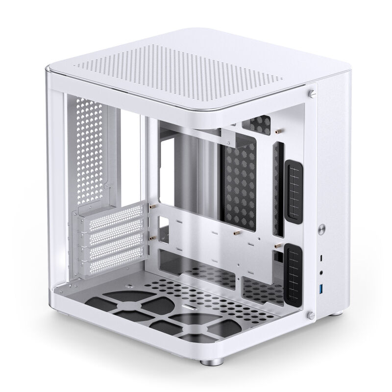Jonsbo TK-1 2.0 kabinett Micro-ATX herdet glass svart - Jonsbo
