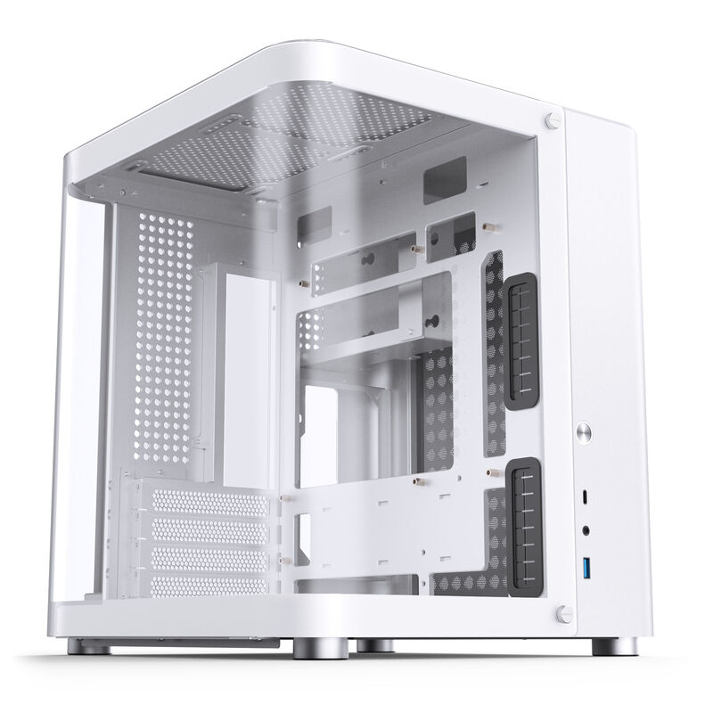 Jonsbo TK-1 2.0 kabinett Micro-ATX herdet glass svart - Jonsbo