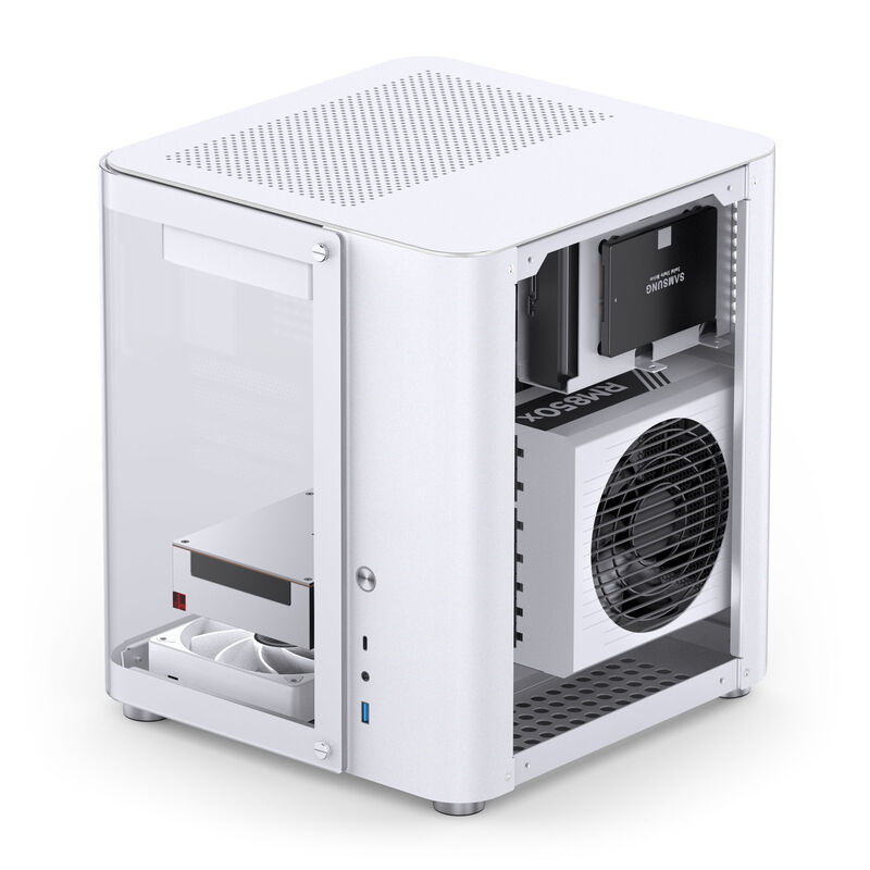 Jonsbo TK-1 2.0 kabinett Micro-ATX herdet glass svart - Jonsbo