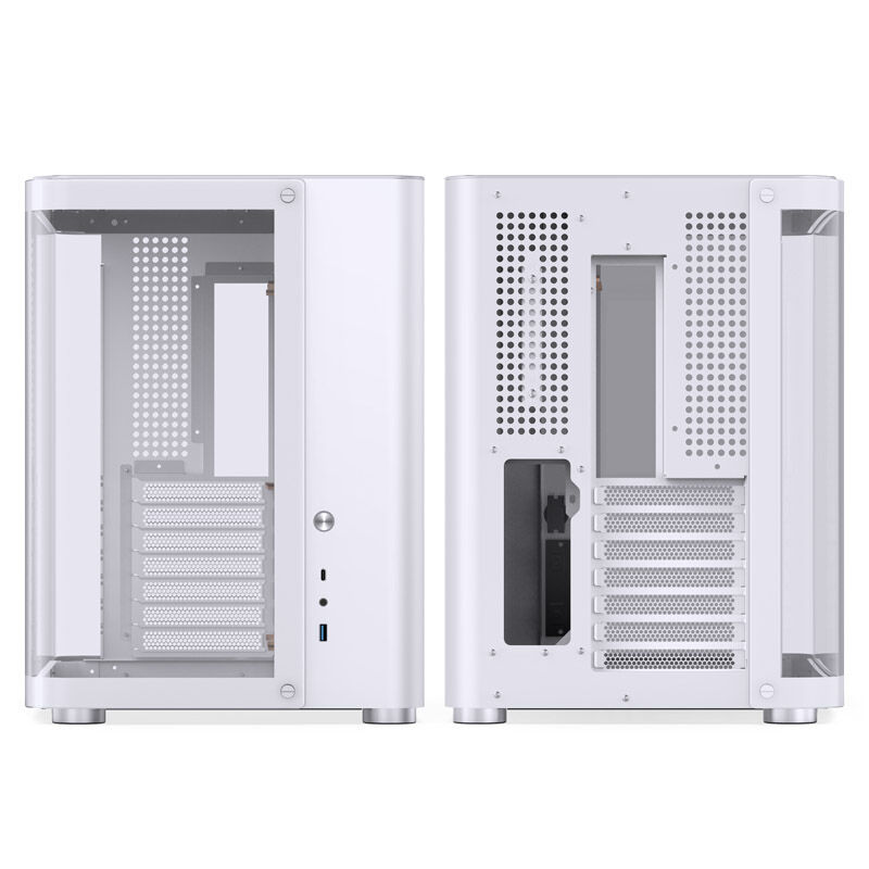 Jonsbo TK-2 2.0 kabinett midtårn herdet glass svart - Jonsbo