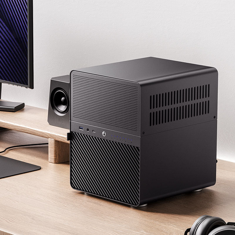 Jonsbo N3 NAS-kabinett Mini-ITX 8x 3,5" hot-swap svart - Jonsbo