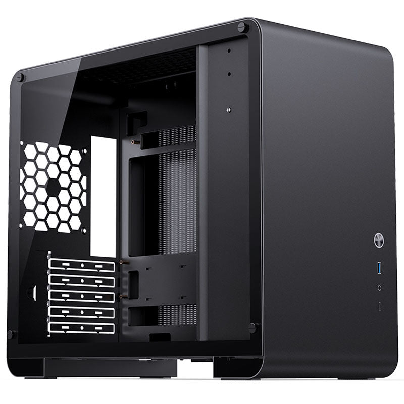 Jonsbo U4 Mini Micro-ATX kabinett herdet glass svart - Jonsbo