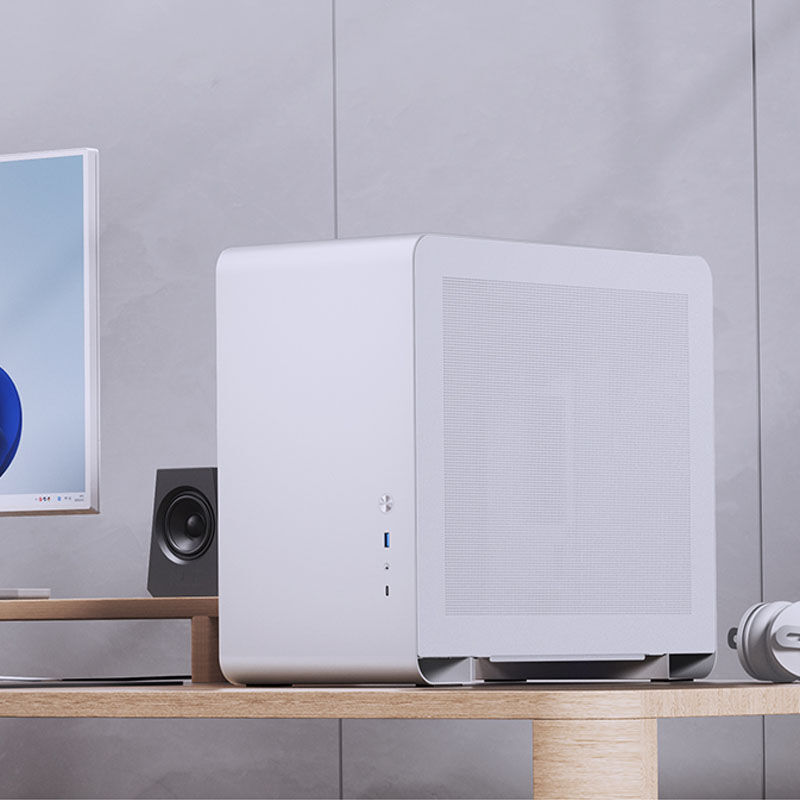 Jonsbo U4 Mini Micro-ATX kabinett herdet glass svart - Jonsbo