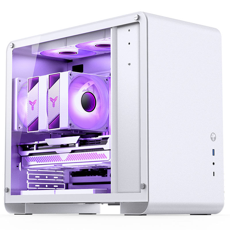 Jonsbo U4 Mini Micro-ATX kabinett herdet glass svart - Jonsbo