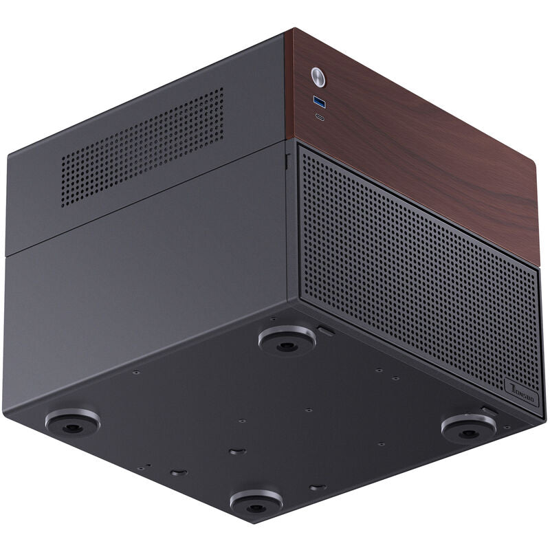 Jonsbo N4 NAS-kabinett Micro-ATX 6x 3,5" hot-swap svart - Jonsbo