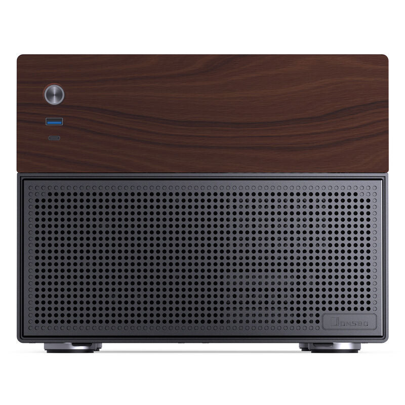 Jonsbo N4 NAS-kabinett Micro-ATX 6x 3,5" hot-swap svart - Jonsbo