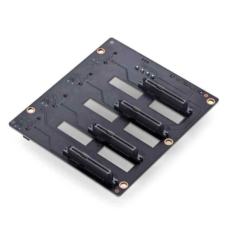 Jonsbo N4 NAS-kabinett Micro-ATX 6x 3,5" hot-swap svart - Jonsbo