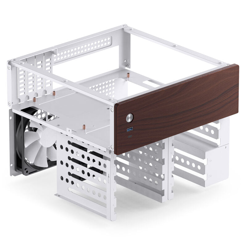 Jonsbo N4 NAS-kabinett Micro-ATX 6x 3,5" hot-swap svart - Jonsbo