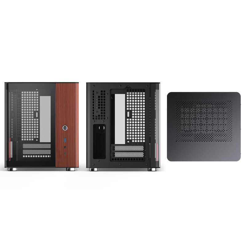 Jonsbo TK-0 kabinett minitårn Mini-ITX herdet glass hvit - Jonsbo