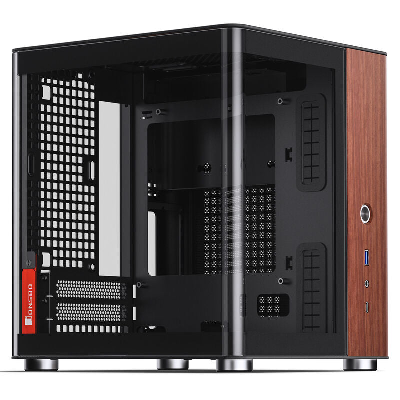 Jonsbo TK-0 kabinett minitårn Mini-ITX herdet glass hvit - Jonsbo