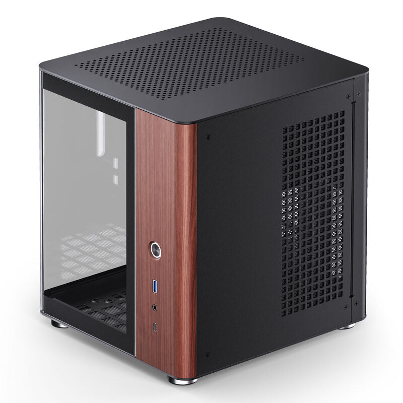 Jonsbo TK-0 kabinett minitårn Mini-ITX herdet glass hvit - Jonsbo