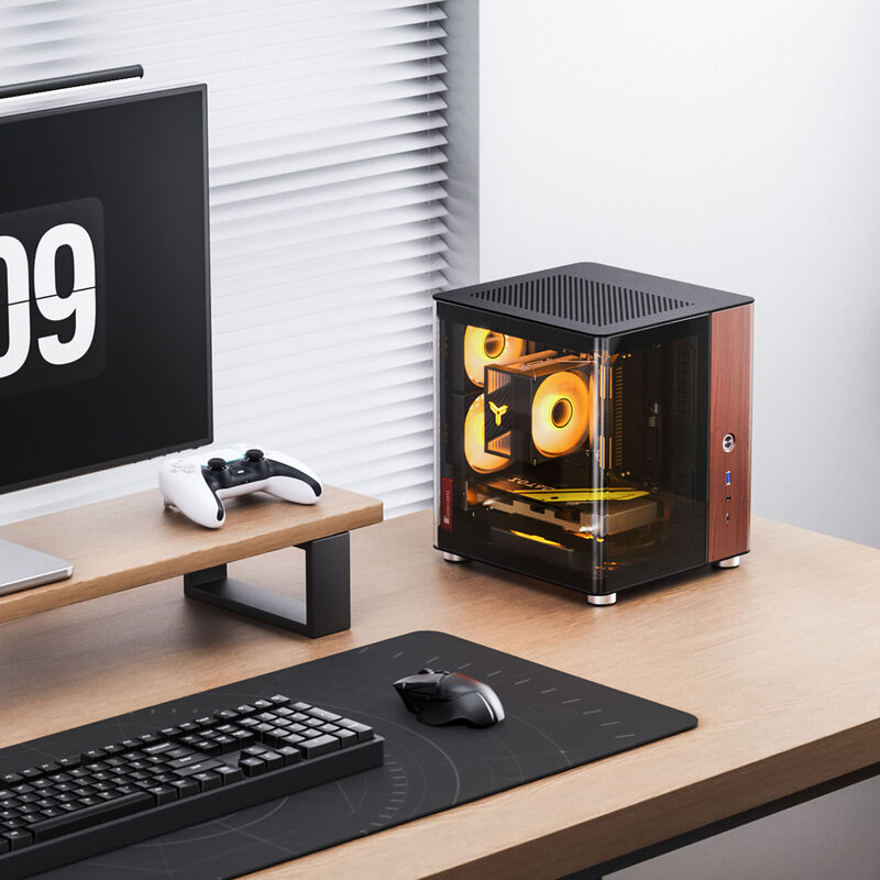 Jonsbo TK-0 kabinett minitårn Mini-ITX herdet glass hvit - Jonsbo