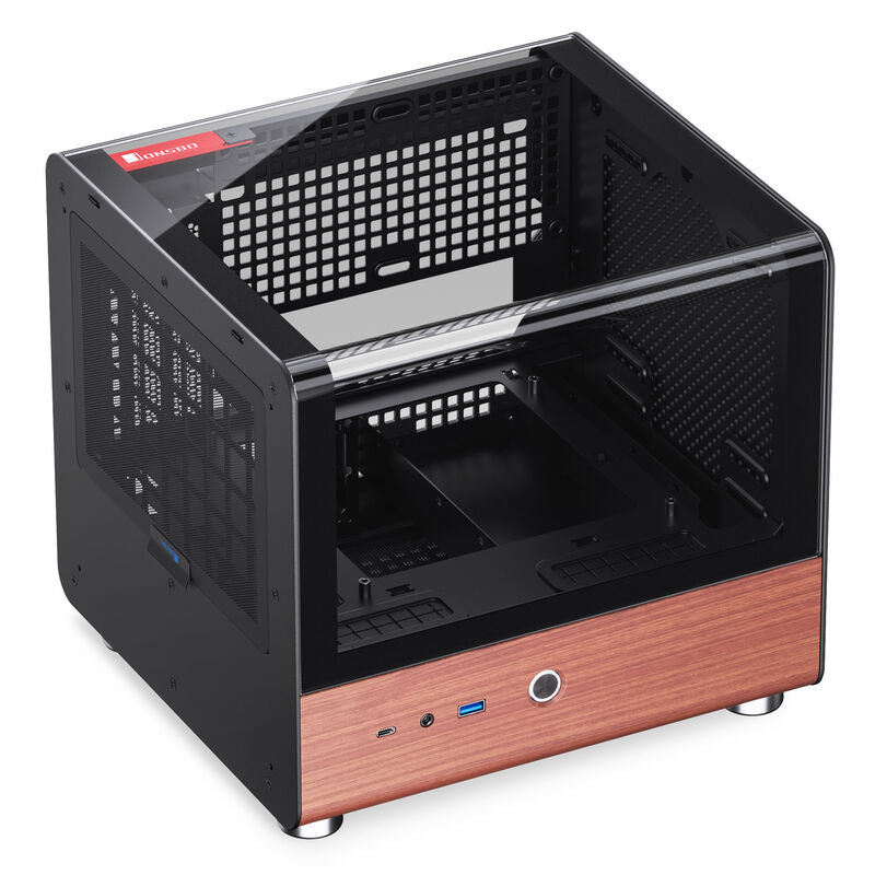 Jonsbo TK-0 kabinett minitårn Mini-ITX herdet glass hvit - Jonsbo