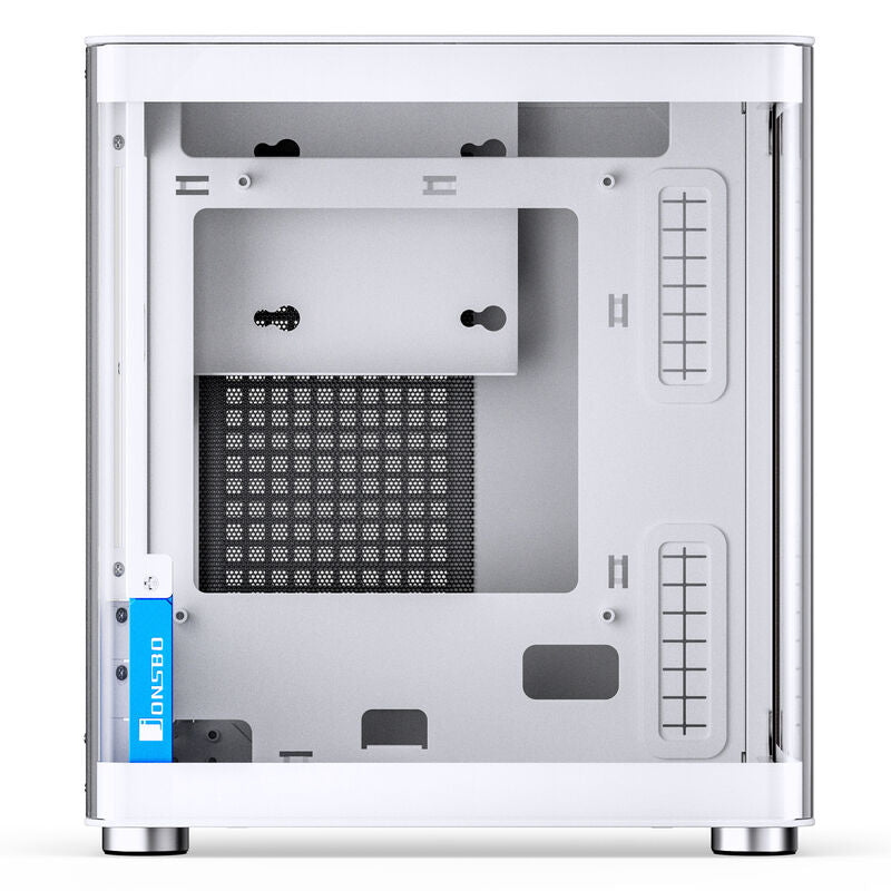 Jonsbo TK-0 kabinett minitårn Mini-ITX herdet glass hvit - Jonsbo